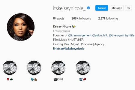 Kelsey Harris Instagram account