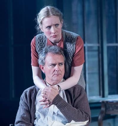 Alice Orr-Ewing with Hugh Bonneville in An Enemy of the People