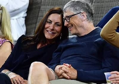 Bill Gates with his new lover Paula Hurd