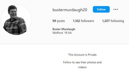 Buster Murdaugh Instagram
