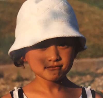 Chun Woo Hee childhood photo
