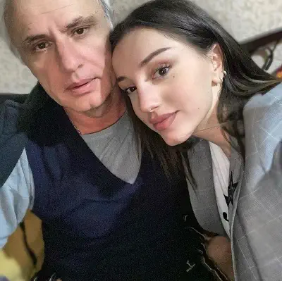 Georgia Country with her father Gia Buzaladze