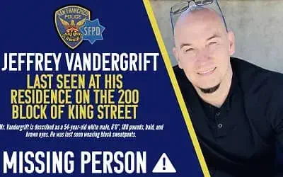 Jeffrey Vandergrift missing