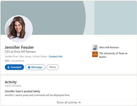 Jennifer Fessler LinkedIn