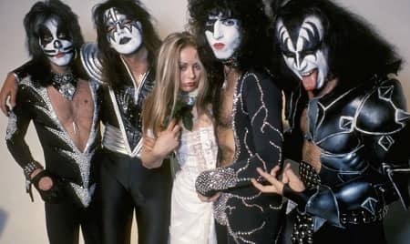 Star Stowe with KISS Band