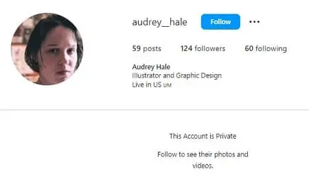 Audrey Hale Instagram