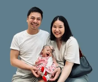 Chi Nguyen husband and child