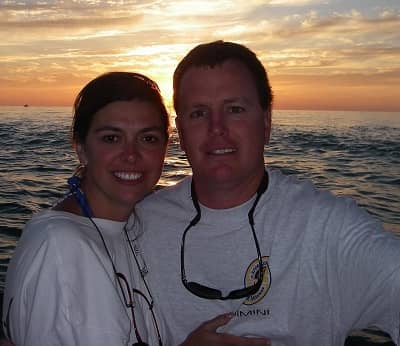 Randy Murdaugh with his wife Christy Murdaugh