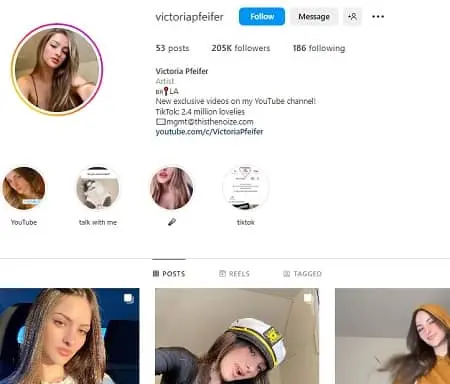 Victoria Pfeifer Instagram