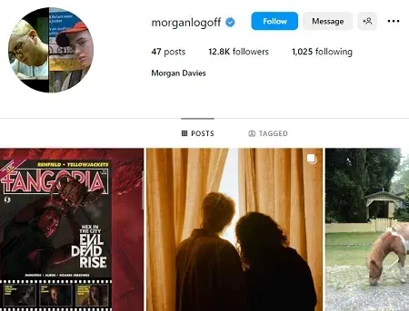 Morgan Davies Instagram