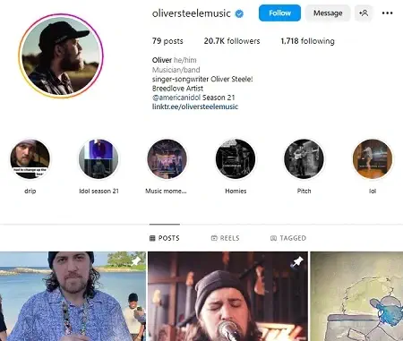 Oliver Steele Instagram