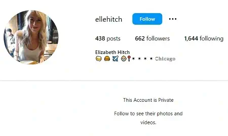 Elizabeth Hitch Instagram
