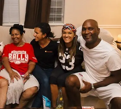 Lance Blanks wife and daughters