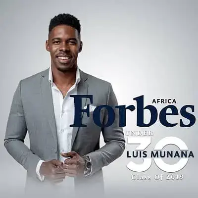 Luis Munana Forbes 30 under 30