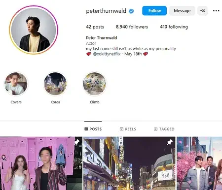 Peter Thurnwald Instagram