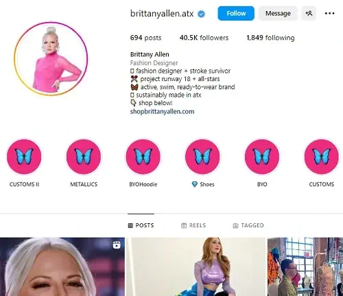 Brittany Allen Instagram