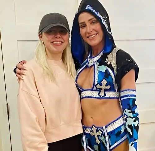 Brittany Allen with Michelle McCool Calaway
