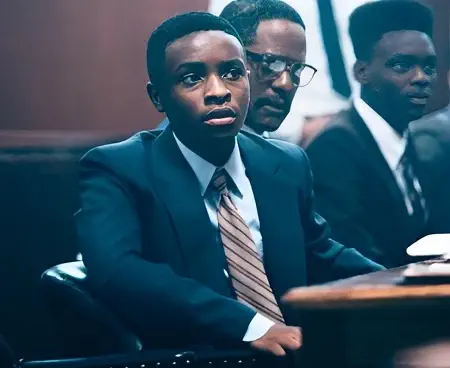Caleel Harris as Antron McCray in When They See Us