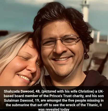 Shahzada Dawood's Wife Christine Dawood