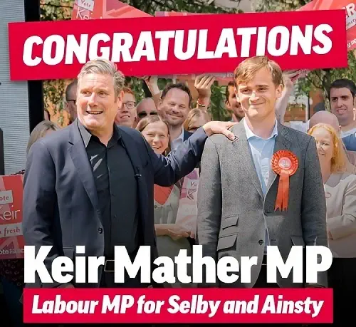 Keir Mather became the youngest British MP