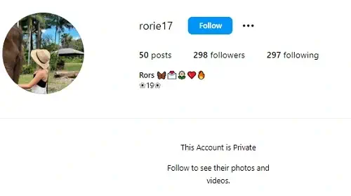 Rorie Buckey Instagram
