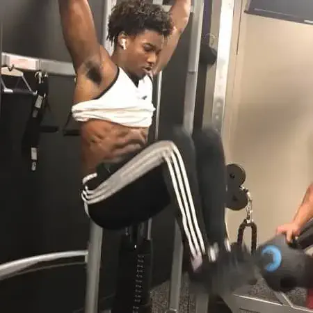 Shedre Woodard In Gym