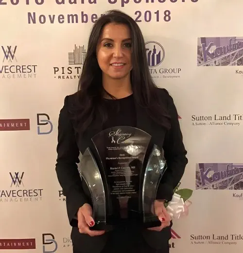 Krystal Cascetta Won Award