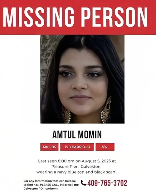 Missing Amtul Momin Poster