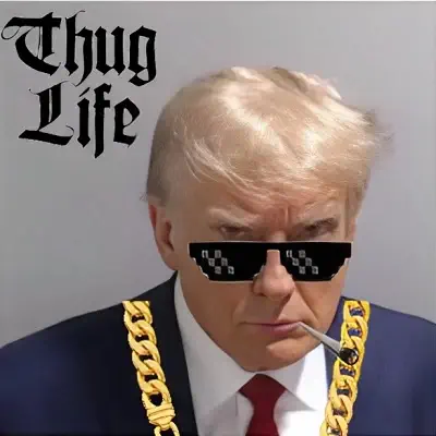 Trump Meme Thug Life