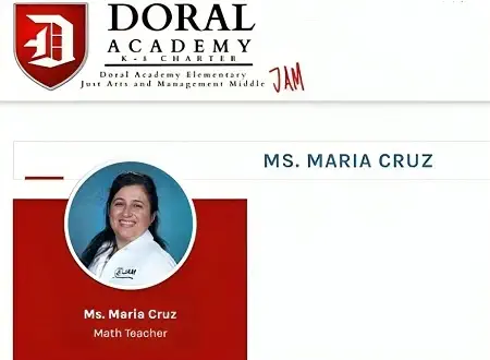 Math Teacher Maria Cruz