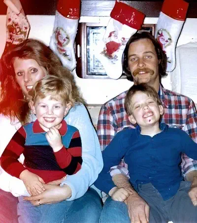 Josh Kruger with father Kenneth Kruger mother Kathleen A Kruger and brother Zachary K Kruger
