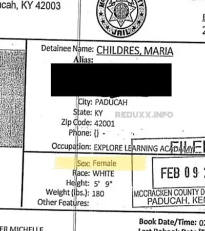 Maria Childers arrest record